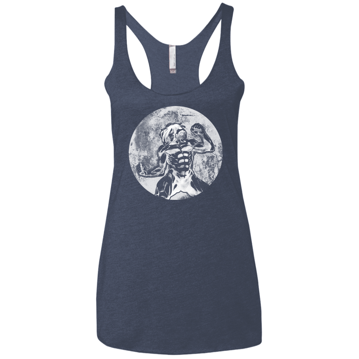 T-Shirts Vintage Navy / X-Small Humans Strength Women's Triblend Racerback Tank