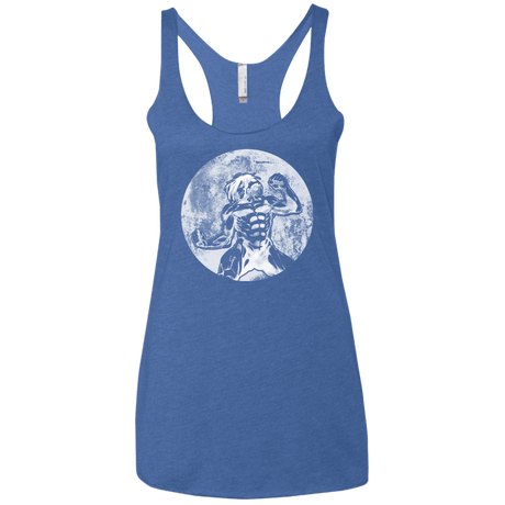 T-Shirts Vintage Royal / X-Small Humans Strength Women's Triblend Racerback Tank