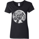 T-Shirts Black / S Humans Strength Women's V-Neck T-Shirt