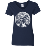 T-Shirts Navy / S Humans Strength Women's V-Neck T-Shirt