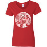 T-Shirts Red / S Humans Strength Women's V-Neck T-Shirt