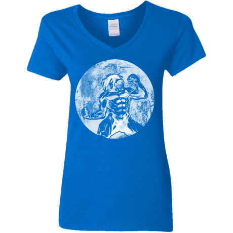 T-Shirts Royal / S Humans Strength Women's V-Neck T-Shirt