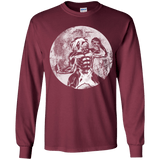 T-Shirts Maroon / YS Humans Strength Youth Long Sleeve T-Shirt