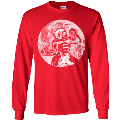 T-Shirts Red / YS Humans Strength Youth Long Sleeve T-Shirt