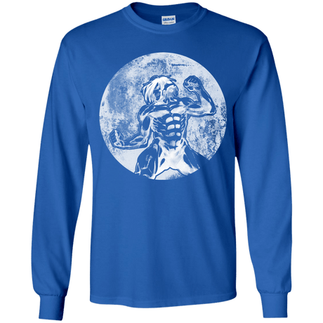 T-Shirts Royal / YS Humans Strength Youth Long Sleeve T-Shirt
