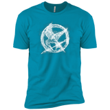 T-Shirts Turquoise / YXS Hunger Games Smoke Boys Premium T-Shirt