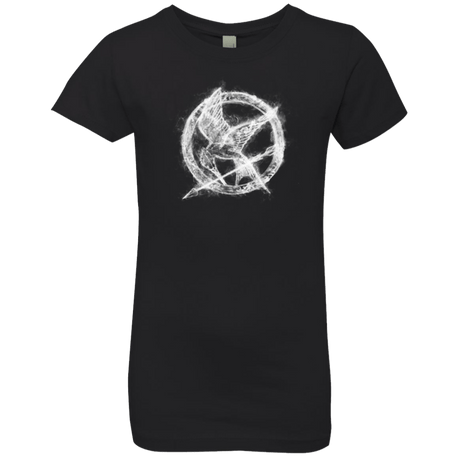 T-Shirts Black / YXS Hunger Games Smoke Girls Premium T-Shirt
