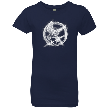 T-Shirts Midnight Navy / YXS Hunger Games Smoke Girls Premium T-Shirt