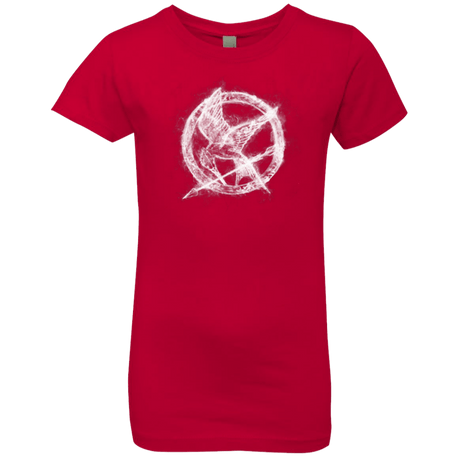 T-Shirts Red / YXS Hunger Games Smoke Girls Premium T-Shirt
