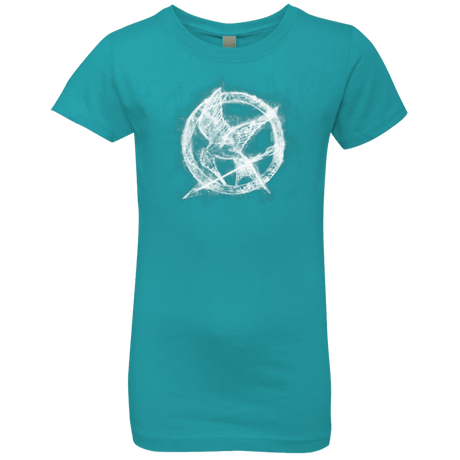 T-Shirts Tahiti Blue / YXS Hunger Games Smoke Girls Premium T-Shirt