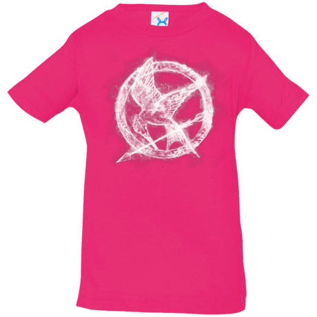T-Shirts Hot Pink / 6 Months Hunger Games Smoke Infant Premium T-Shirt