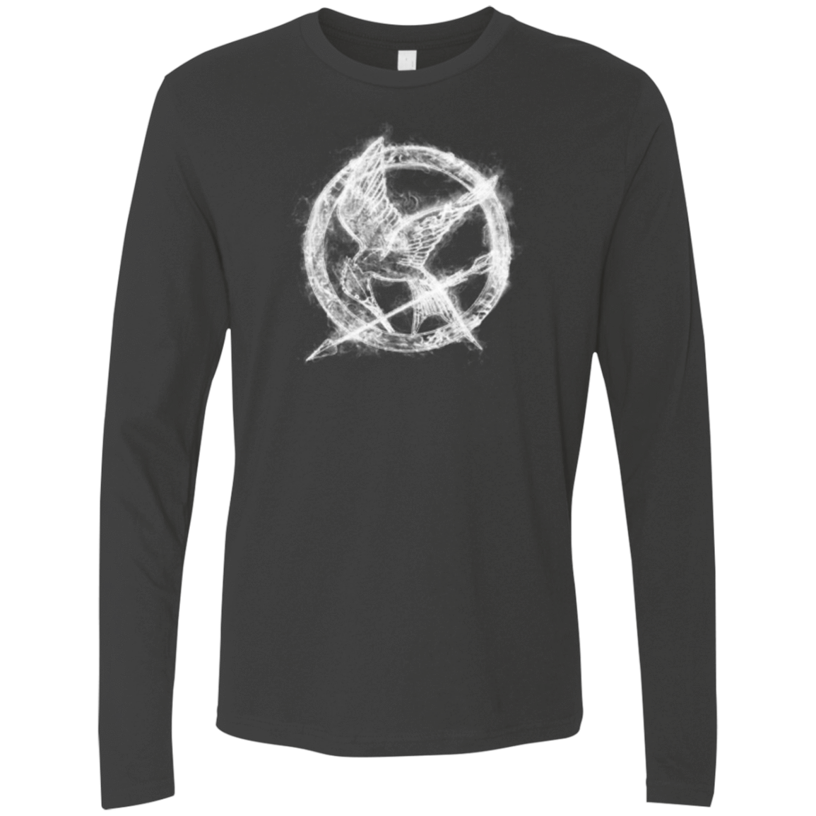 T-Shirts Heavy Metal / Small Hunger Games Smoke Men's Premium Long Sleeve