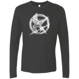 T-Shirts Heavy Metal / Small Hunger Games Smoke Men's Premium Long Sleeve