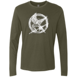 T-Shirts Military Green / Small Hunger Games Smoke Men's Premium Long Sleeve