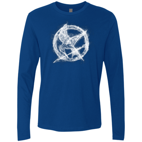 T-Shirts Royal / Small Hunger Games Smoke Men's Premium Long Sleeve