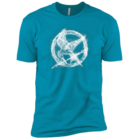 T-Shirts Turquoise / X-Small Hunger Games Smoke Men's Premium T-Shirt