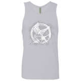T-Shirts Heather Grey / Small Hunger Games Smoke Men's Premium Tank Top