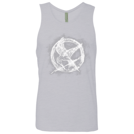 T-Shirts Heather Grey / Small Hunger Games Smoke Men's Premium Tank Top