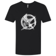 T-Shirts Black / X-Small Hunger Games Smoke Men's Premium V-Neck