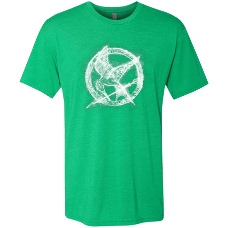 T-Shirts Envy / Small Hunger Games Smoke Men's Triblend T-Shirt