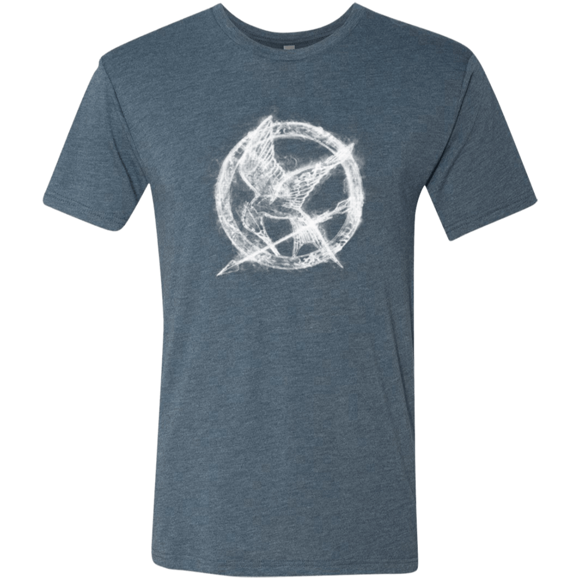 T-Shirts Indigo / Small Hunger Games Smoke Men's Triblend T-Shirt