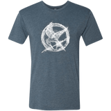 T-Shirts Indigo / Small Hunger Games Smoke Men's Triblend T-Shirt
