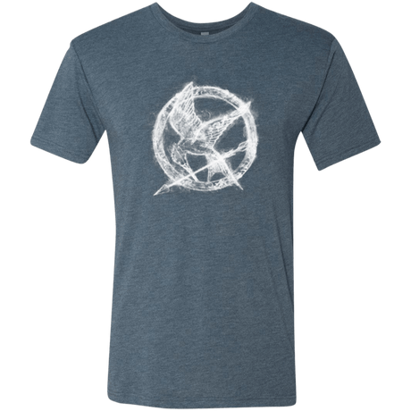 T-Shirts Indigo / Small Hunger Games Smoke Men's Triblend T-Shirt