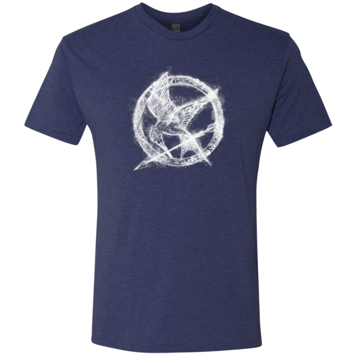 T-Shirts Vintage Navy / Small Hunger Games Smoke Men's Triblend T-Shirt