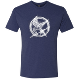 T-Shirts Vintage Navy / Small Hunger Games Smoke Men's Triblend T-Shirt