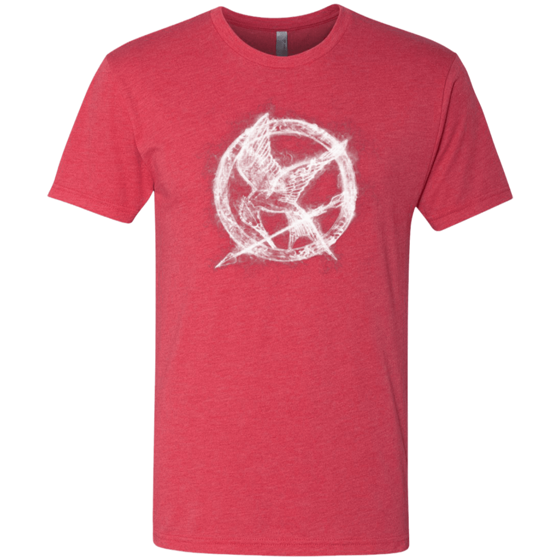 T-Shirts Vintage Red / Small Hunger Games Smoke Men's Triblend T-Shirt