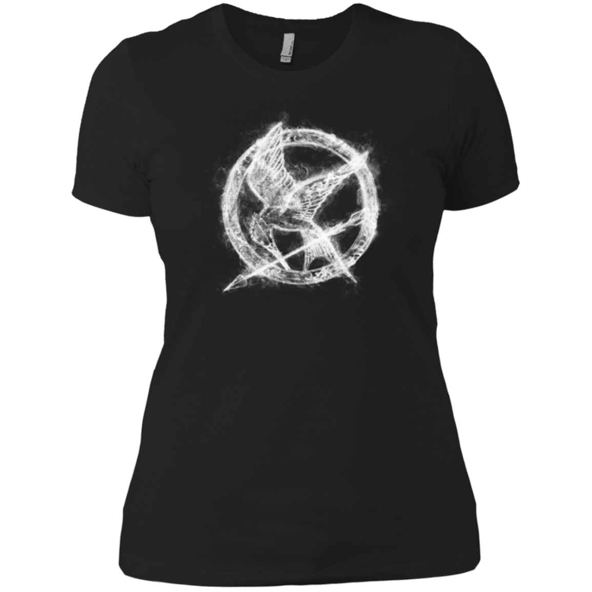 T-Shirts Black / X-Small Hunger Games Smoke Women's Premium T-Shirt