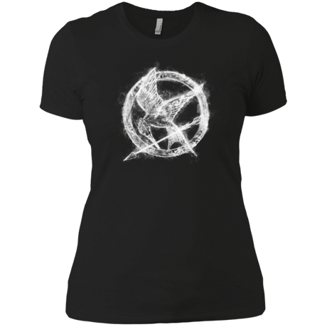 T-Shirts Black / X-Small Hunger Games Smoke Women's Premium T-Shirt