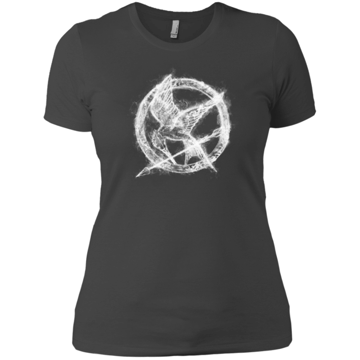T-Shirts Heavy Metal / X-Small Hunger Games Smoke Women's Premium T-Shirt