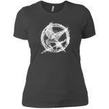 T-Shirts Heavy Metal / X-Small Hunger Games Smoke Women's Premium T-Shirt