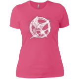 T-Shirts Hot Pink / X-Small Hunger Games Smoke Women's Premium T-Shirt