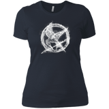 T-Shirts Indigo / X-Small Hunger Games Smoke Women's Premium T-Shirt