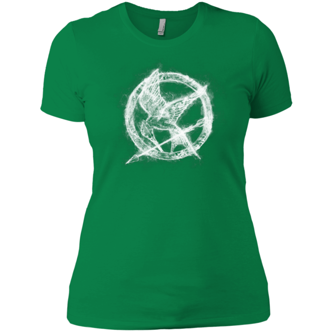 T-Shirts Kelly Green / X-Small Hunger Games Smoke Women's Premium T-Shirt