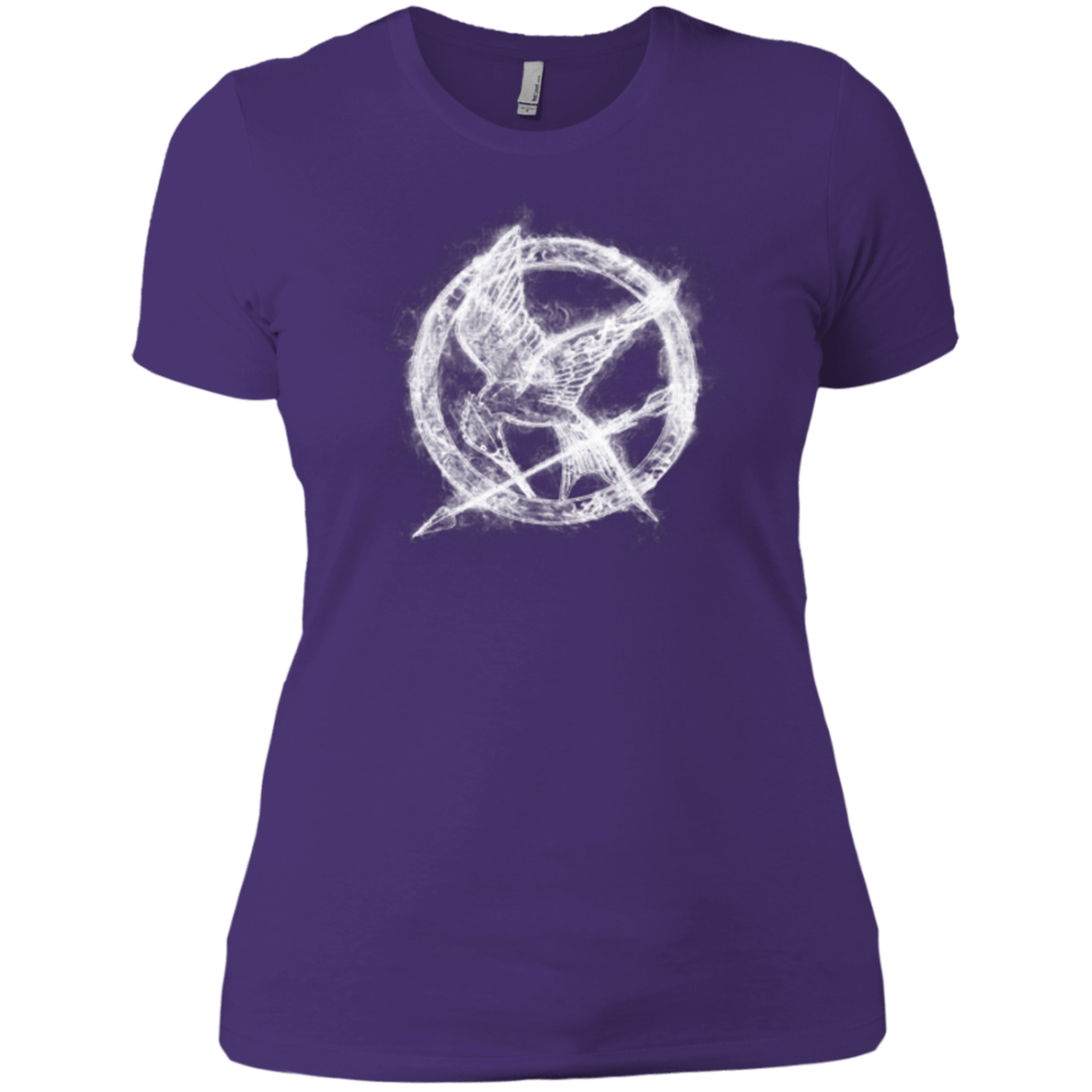 T-Shirts Purple / X-Small Hunger Games Smoke Women's Premium T-Shirt