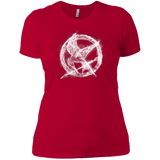 T-Shirts Red / X-Small Hunger Games Smoke Women's Premium T-Shirt