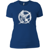 T-Shirts Royal / X-Small Hunger Games Smoke Women's Premium T-Shirt