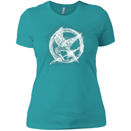 T-Shirts Tahiti Blue / X-Small Hunger Games Smoke Women's Premium T-Shirt