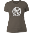 T-Shirts Warm Grey / X-Small Hunger Games Smoke Women's Premium T-Shirt