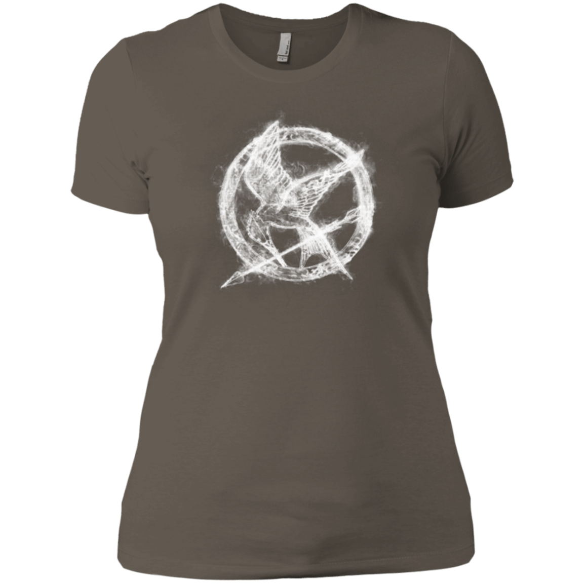 T-Shirts Warm Grey / X-Small Hunger Games Smoke Women's Premium T-Shirt