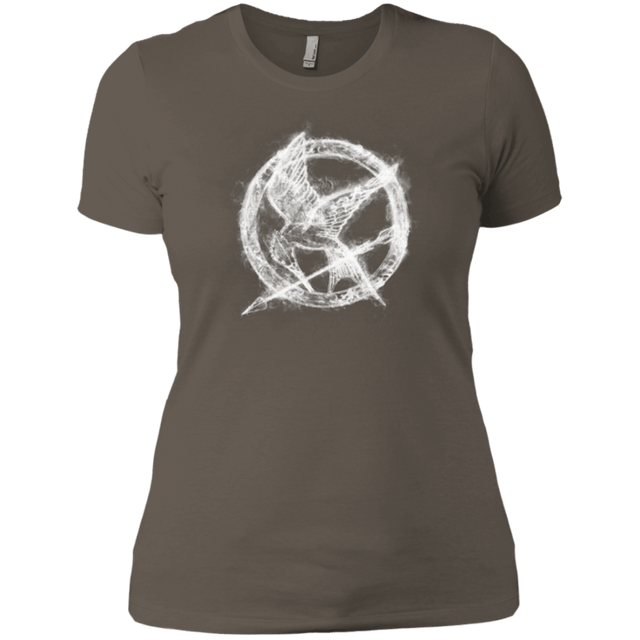 T-Shirts Warm Grey / X-Small Hunger Games Smoke Women's Premium T-Shirt