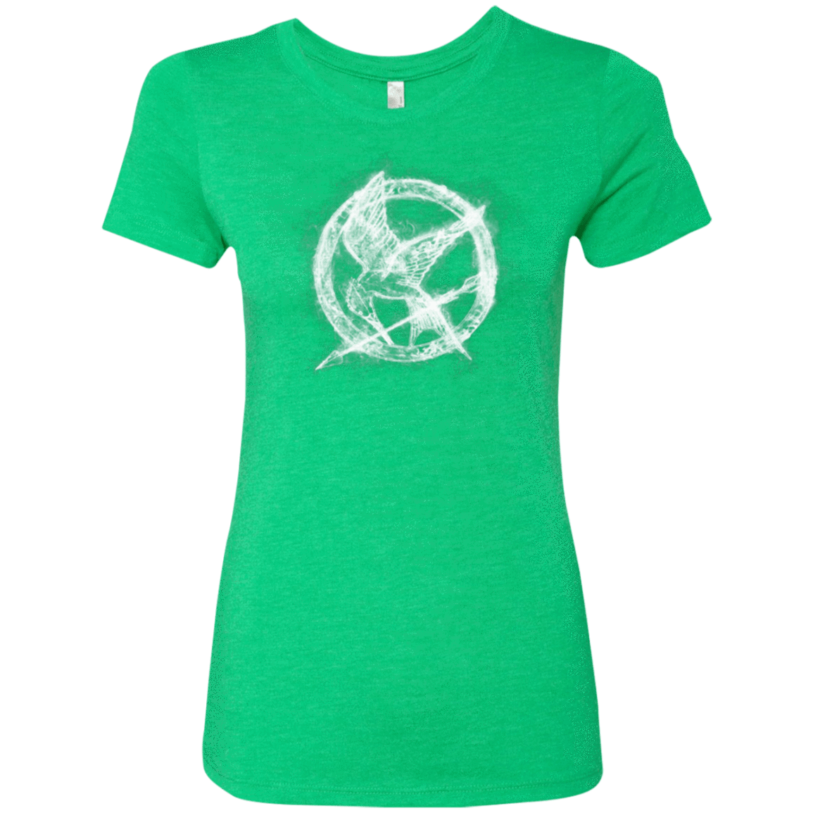 T-Shirts Envy / Small Hunger Games Smoke Women's Triblend T-Shirt