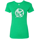 T-Shirts Envy / Small Hunger Games Smoke Women's Triblend T-Shirt