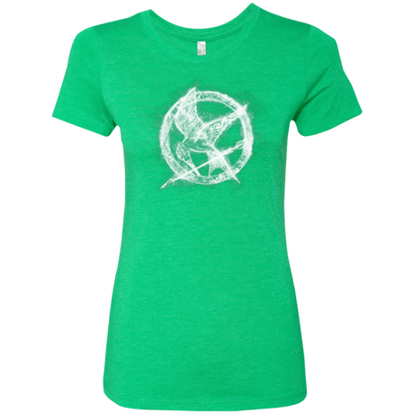 T-Shirts Envy / Small Hunger Games Smoke Women's Triblend T-Shirt