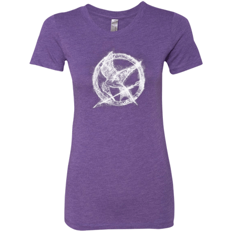 T-Shirts Purple Rush / Small Hunger Games Smoke Women's Triblend T-Shirt