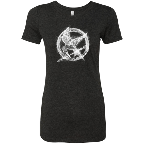T-Shirts Vintage Black / Small Hunger Games Smoke Women's Triblend T-Shirt