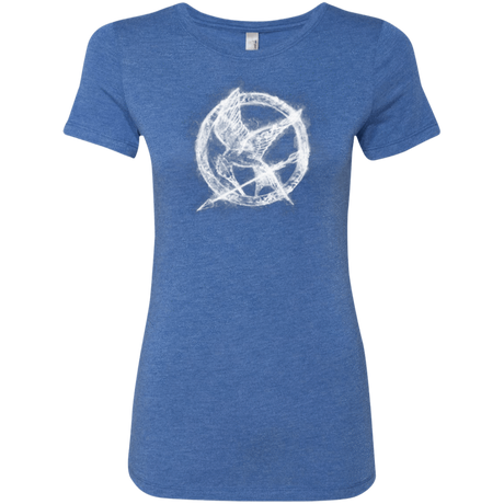 T-Shirts Vintage Royal / Small Hunger Games Smoke Women's Triblend T-Shirt